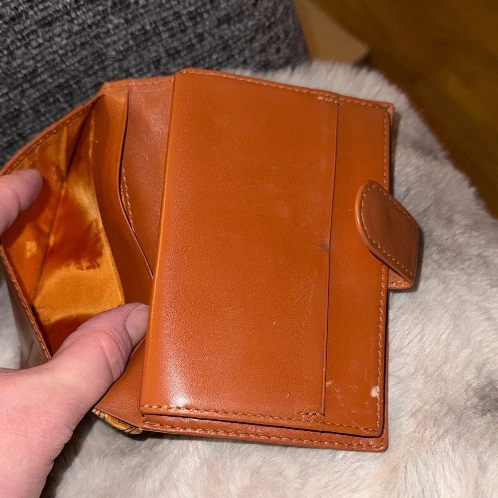 MCM Tan Leather Wallet - Picture 6 of 12